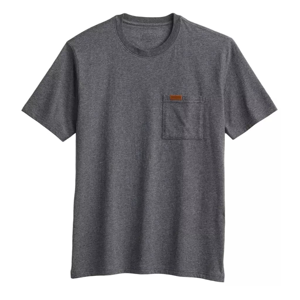 Pendleton Men's Deschutes Charcoal Pocket Tee