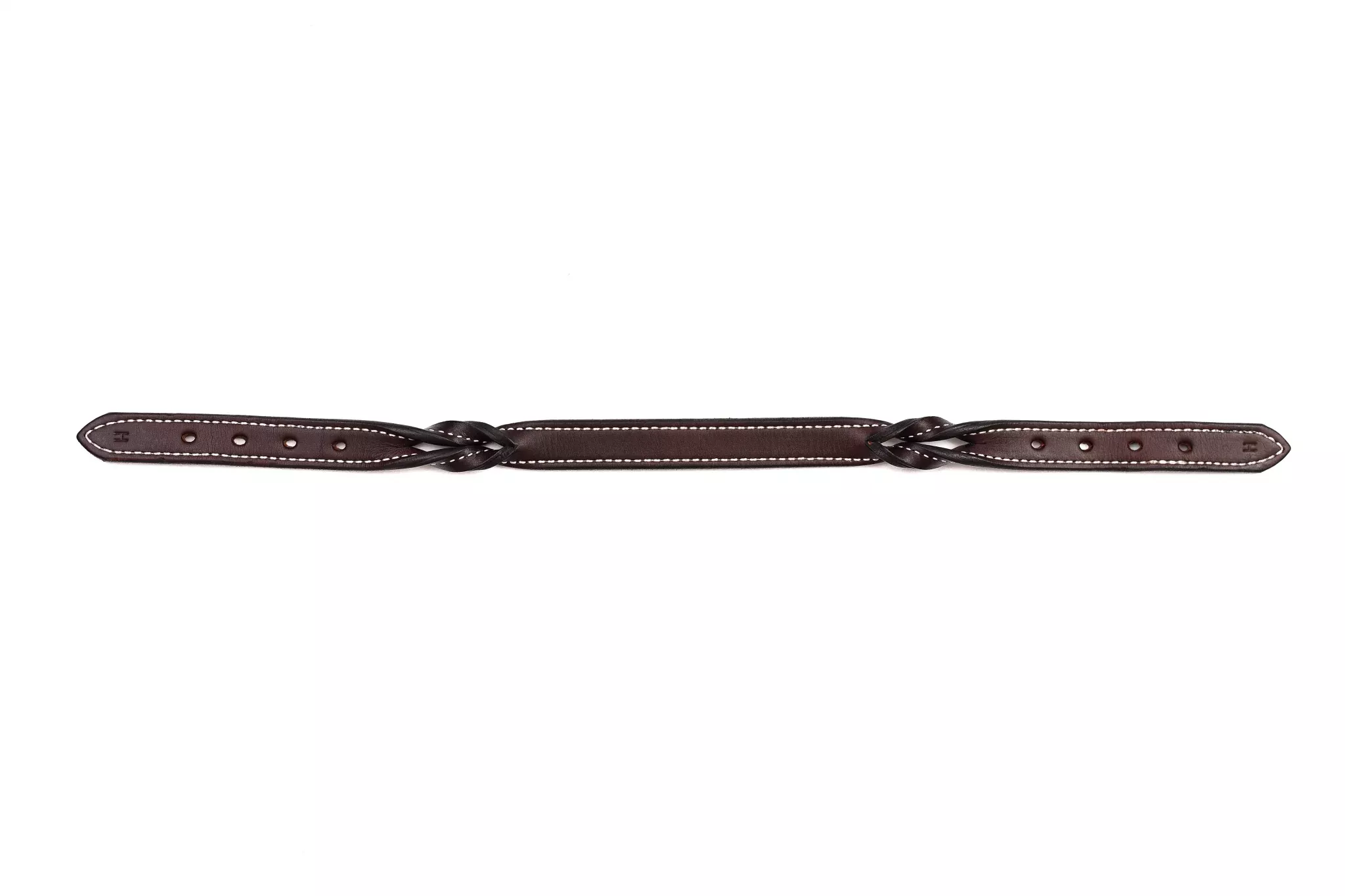 Perri's Twisted Leather Crown Piece