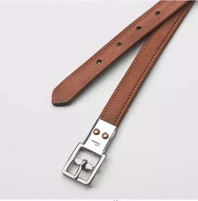 Pessoa Childrens Biothane Lined Covered Stirrup Leathers