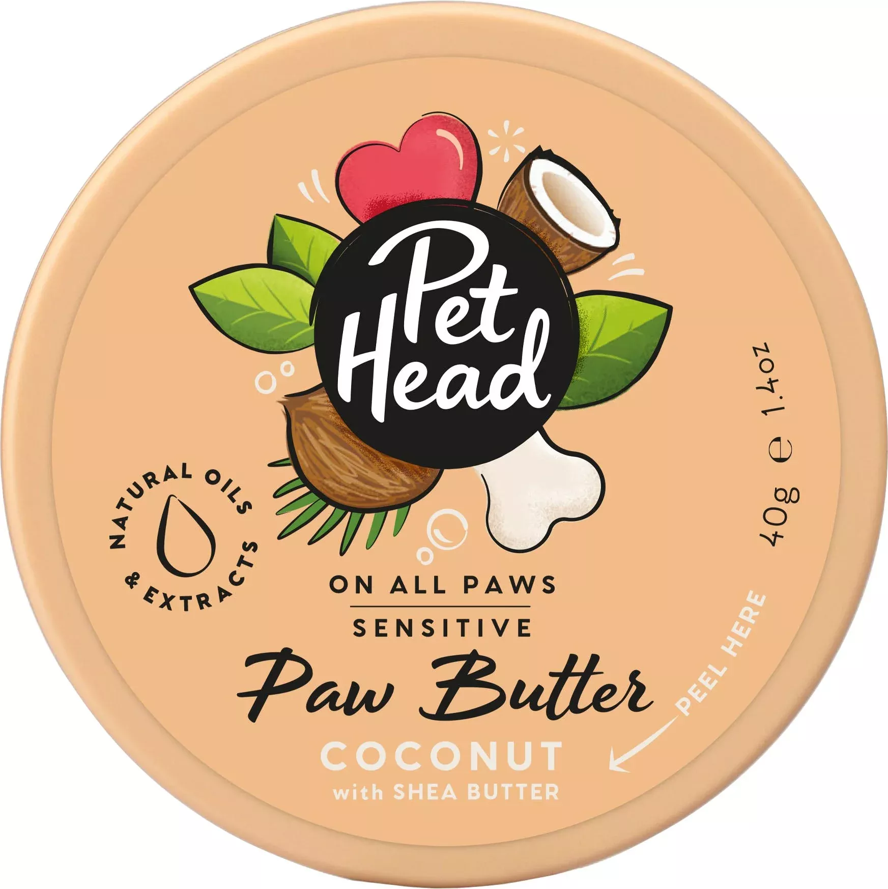 Pet Head On All Paws Paw Butter Coconut 1.4 oz