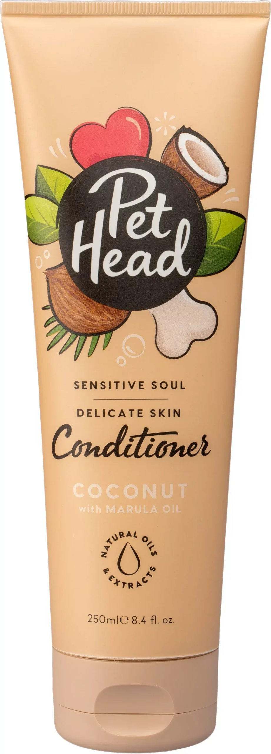 Pet Head Sensitive Soul Dog Conditioner, Coconut, 8.4 Oz