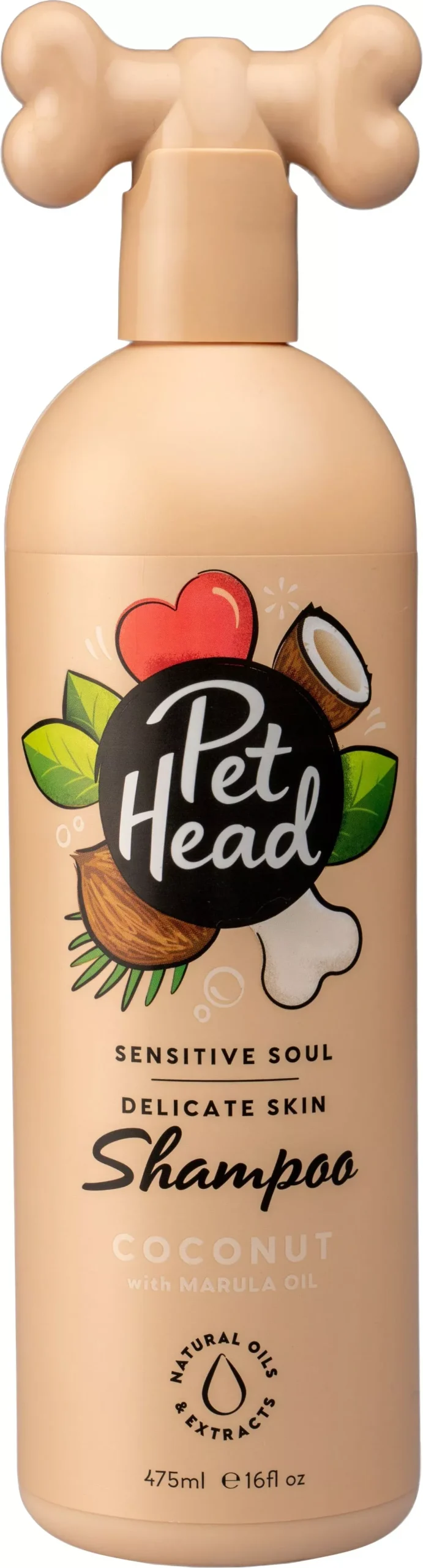 Pet Head Sensitive Soul Shampoo, Coconut, 16 oz