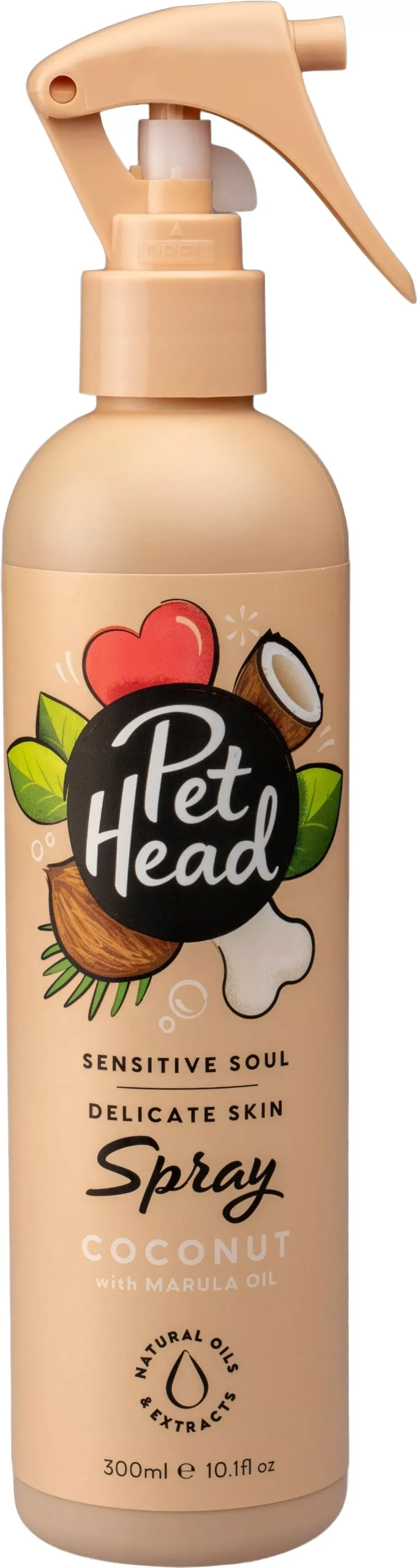 Pet Head Sensitive Soul Shampoo Spray Coconut 10.1 oz