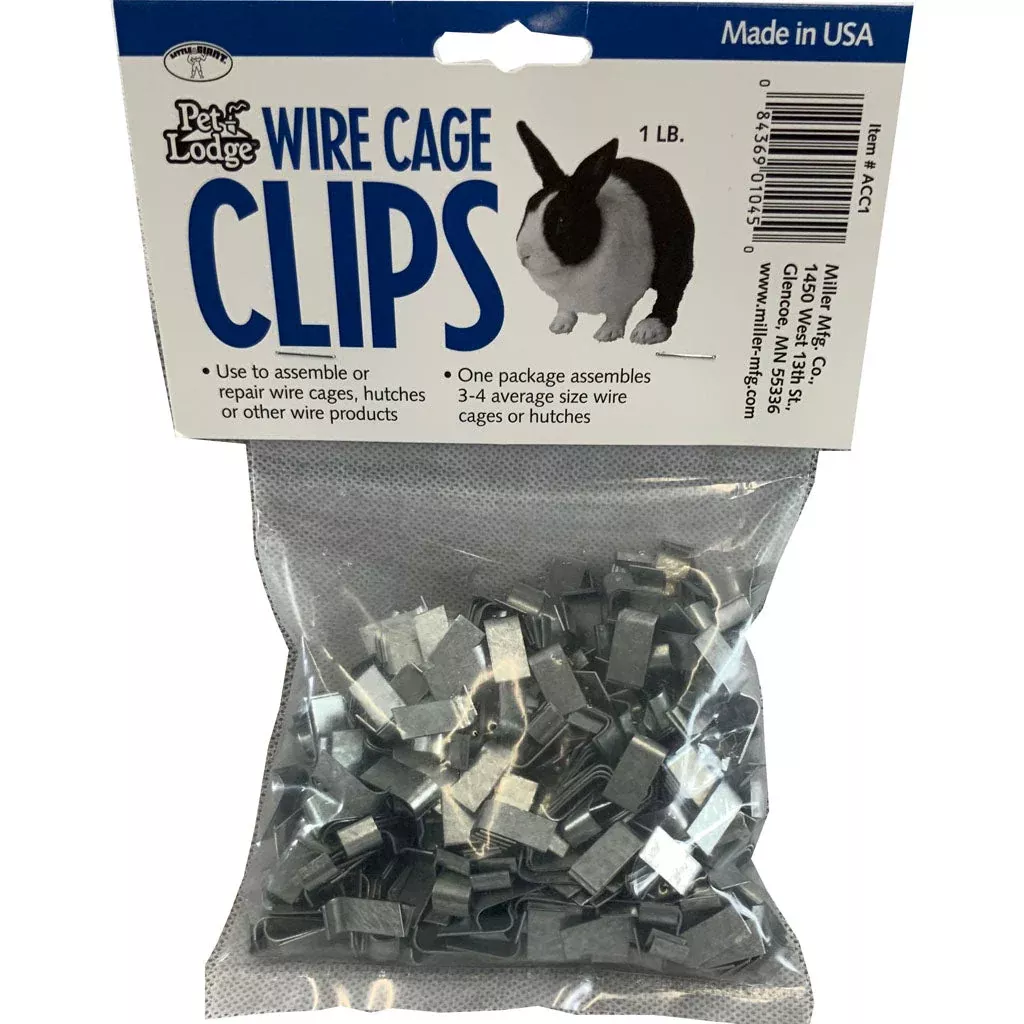 Pet Lodge Wire Cage Clips