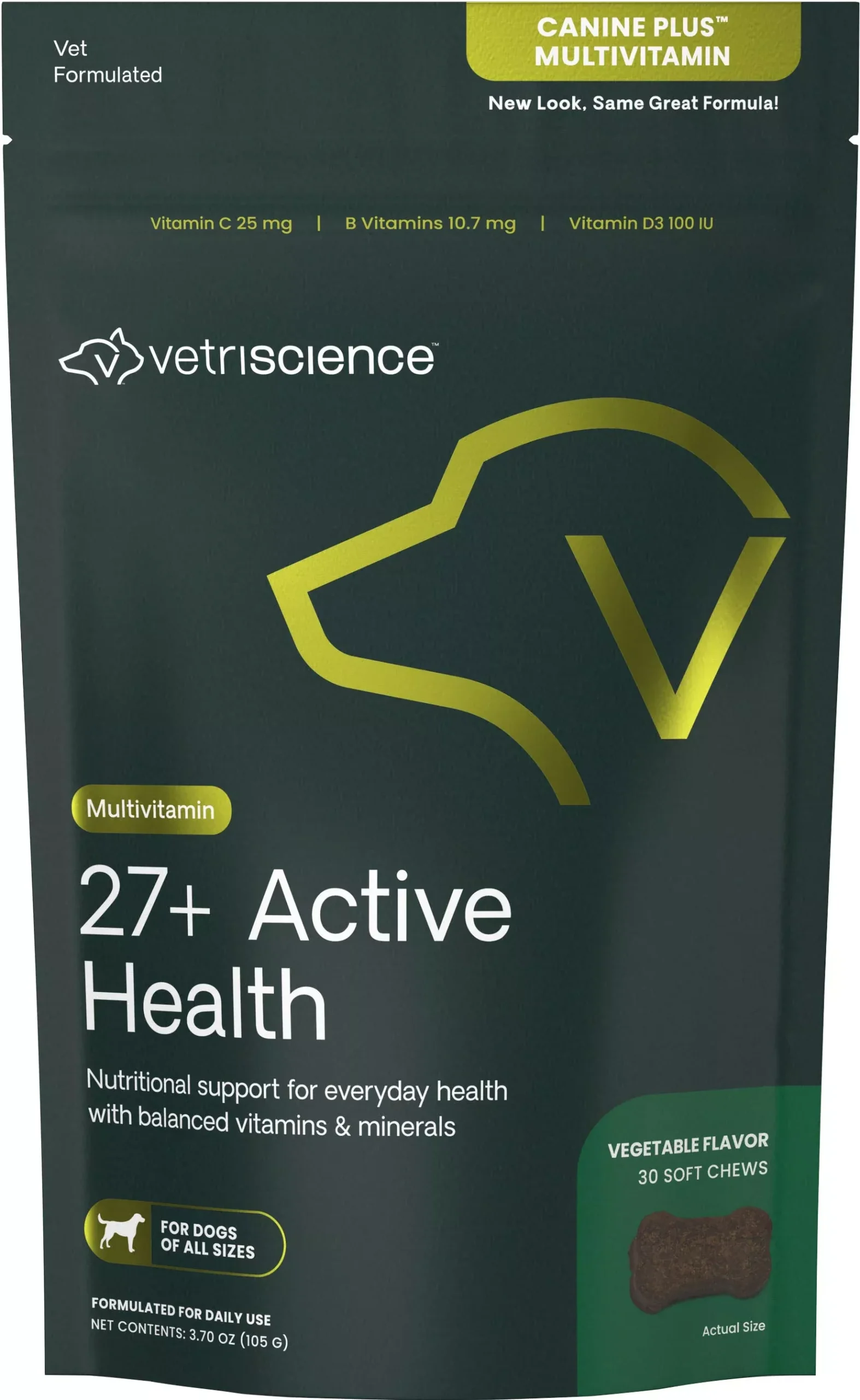 Pet Naturals Canine Plus Multivitamin Supplement 30 Count