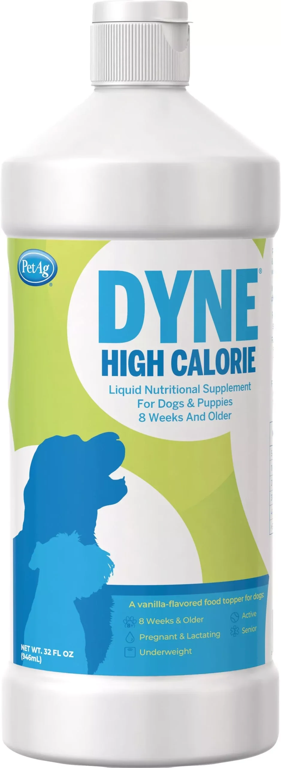 PetAg Dyne High Calorie Liquid Supplement for Dogs 32 oz