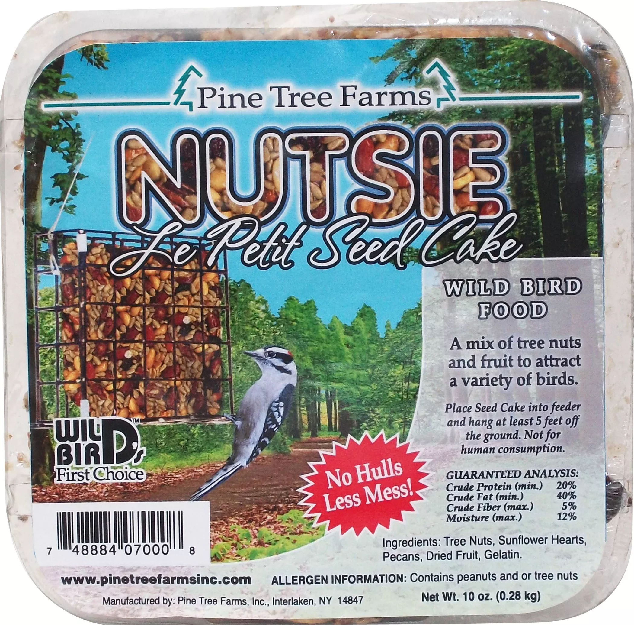 Pine Tree Farms Le Petit Seed Cake Nutsie 10 oz