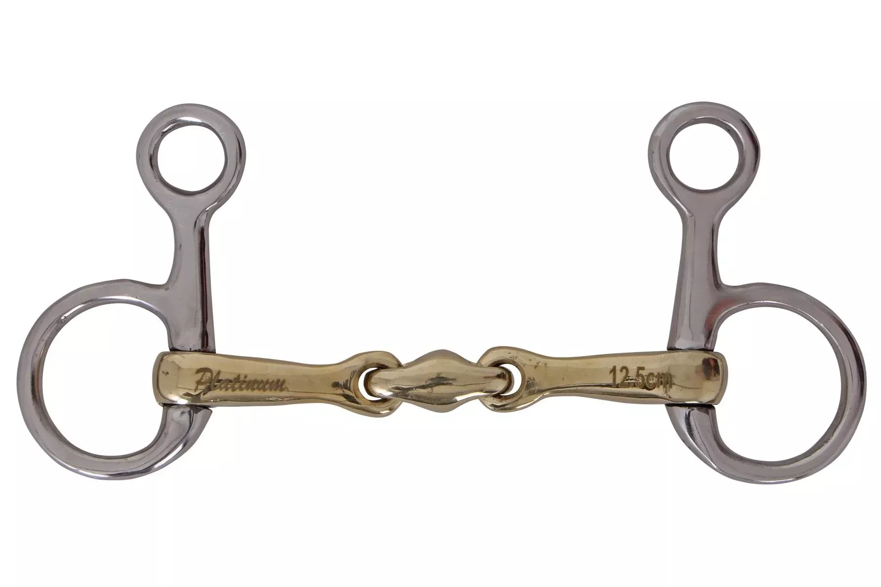 Platinum German Silver Hanging Cheek with Lozenge