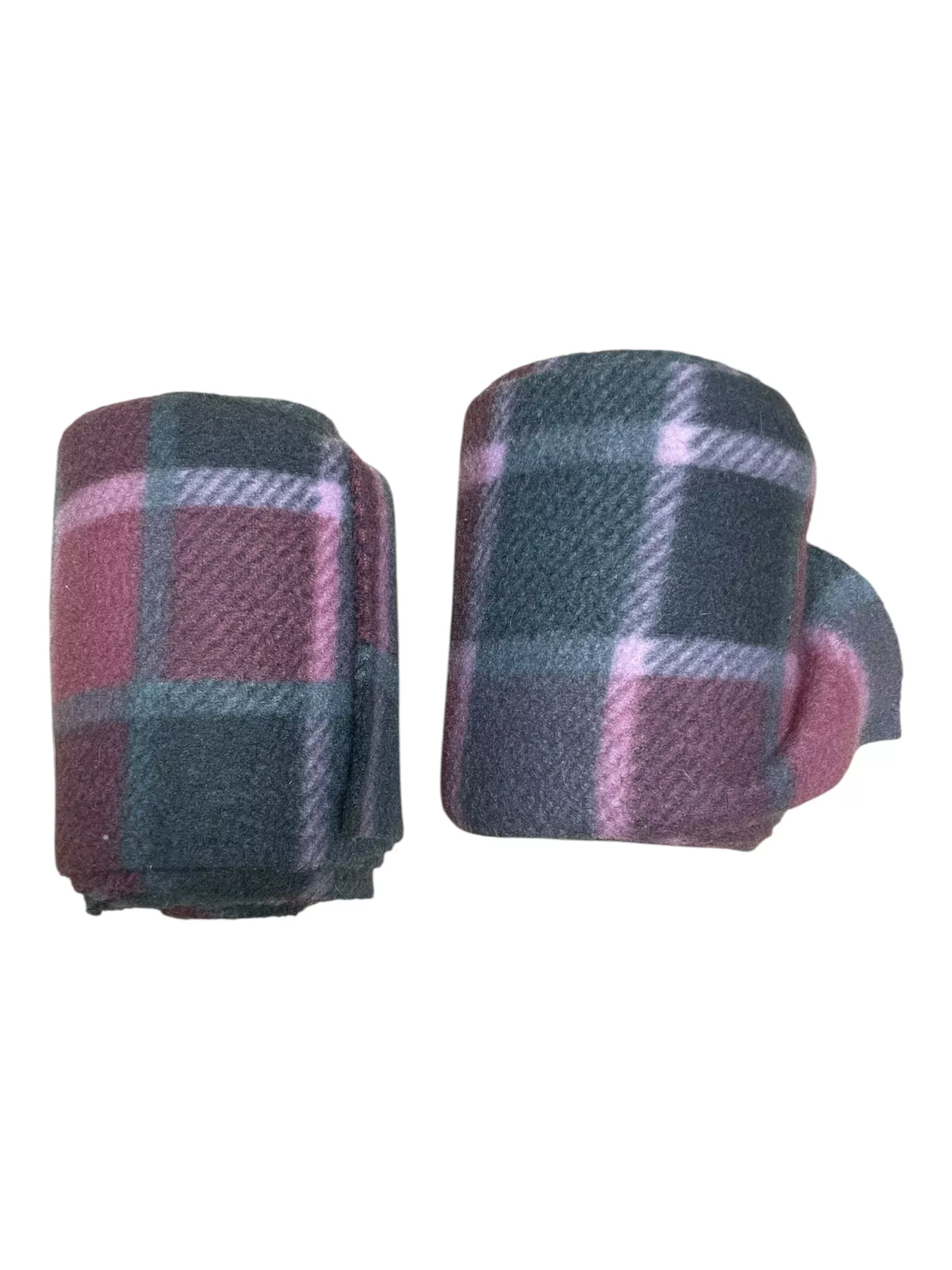 Polos *Pair Of 2* - Pink/Gray Plaid - USED