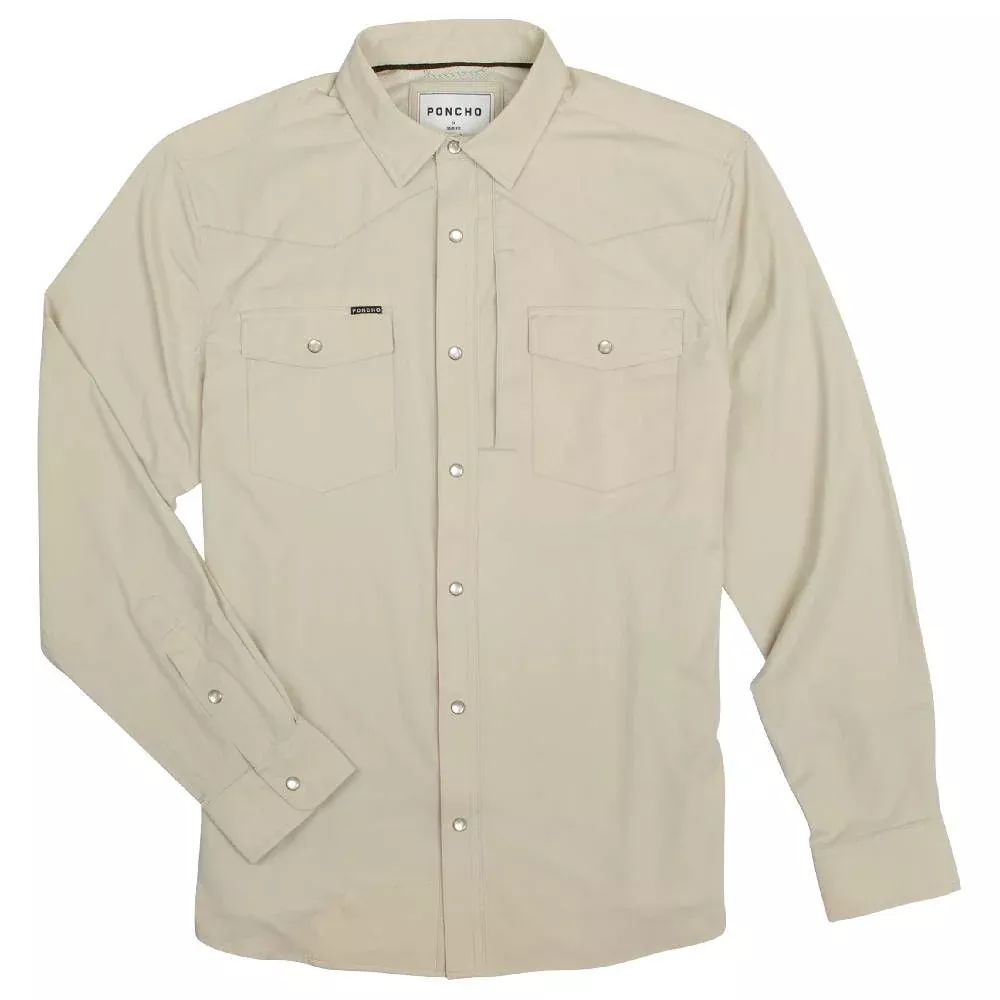 Poncho The Big Bend Western Shirt