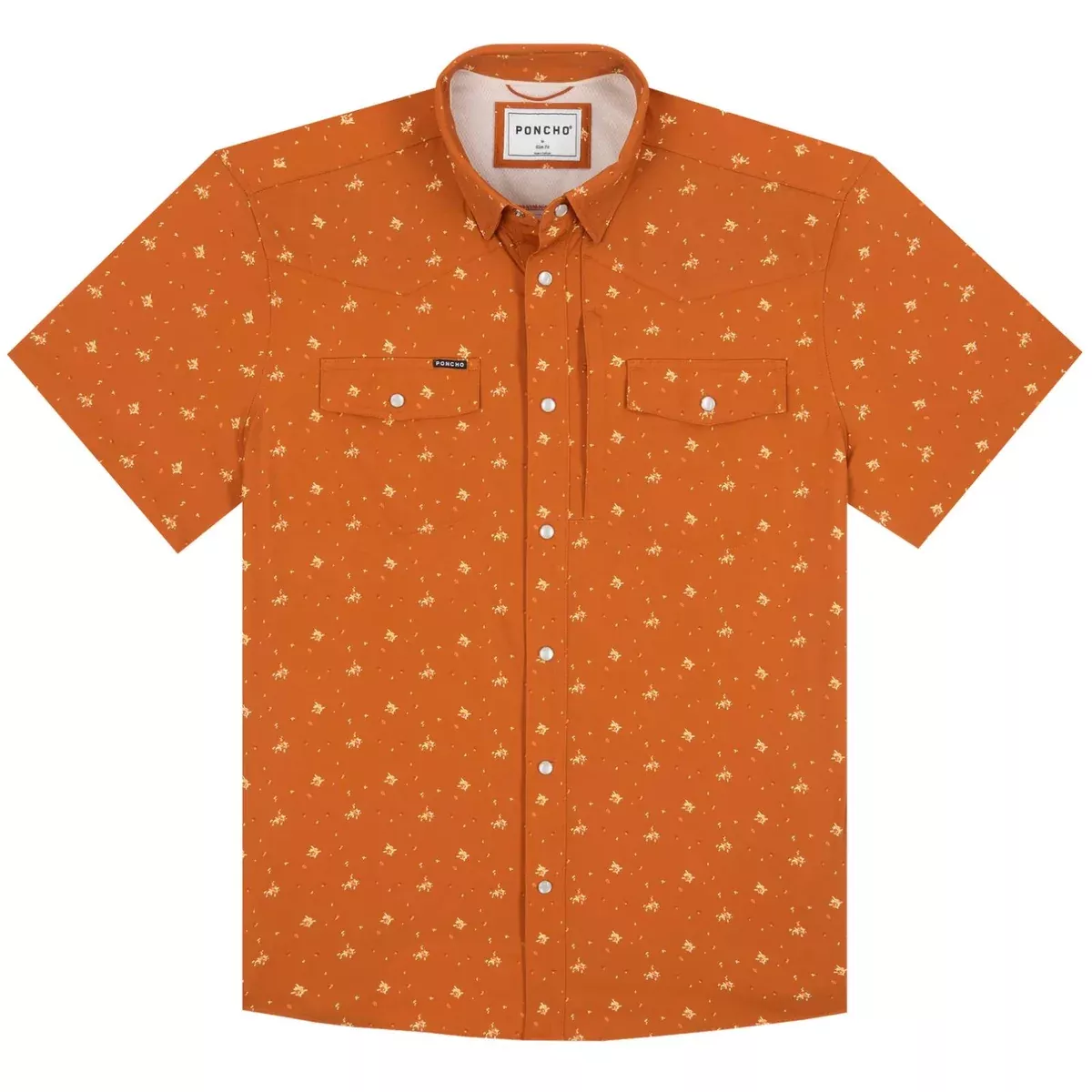 Poncho The Fourth And Five Western Shirt - Slim Fit