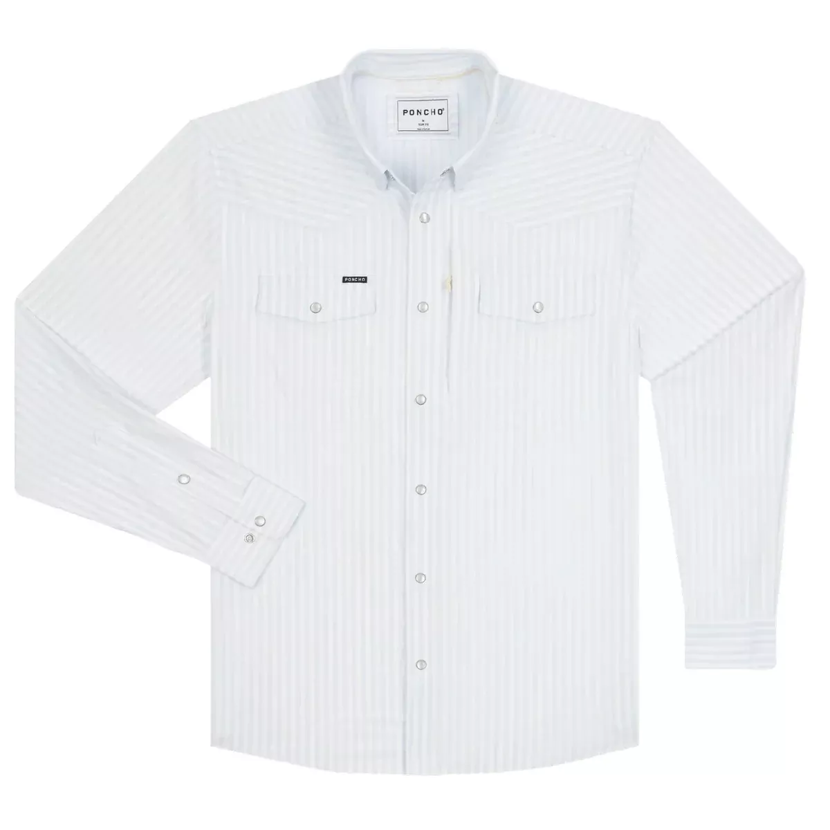 Poncho The Two Step Western Shirt - Slim Fit