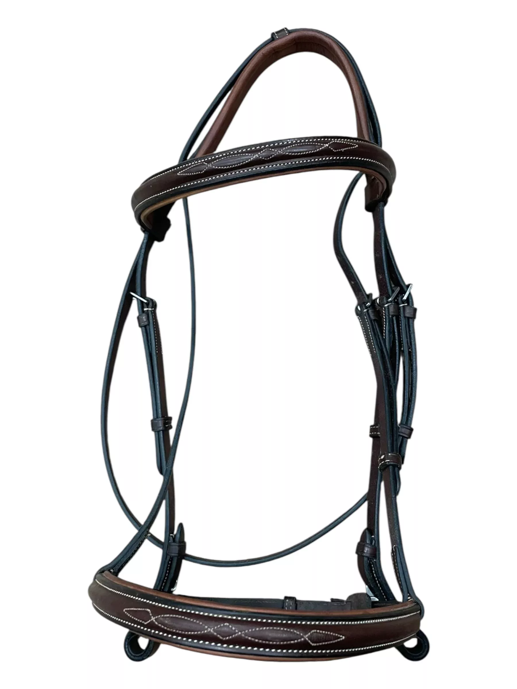 Prestige Bridle - Two-Tone Brown - F/S - USED