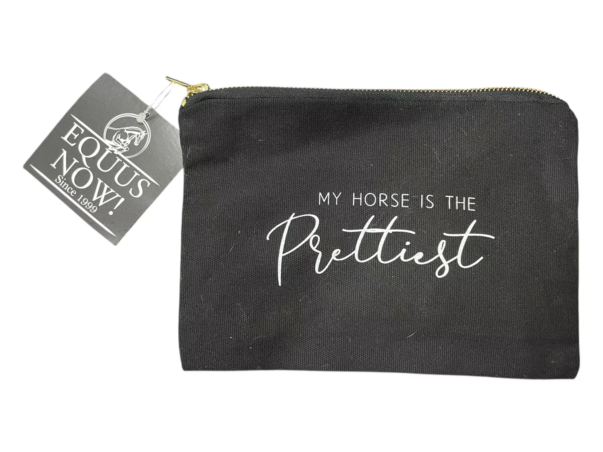 Prettiest Zipper Pouch *NWT* - Black - 9 x 6.5" - USED