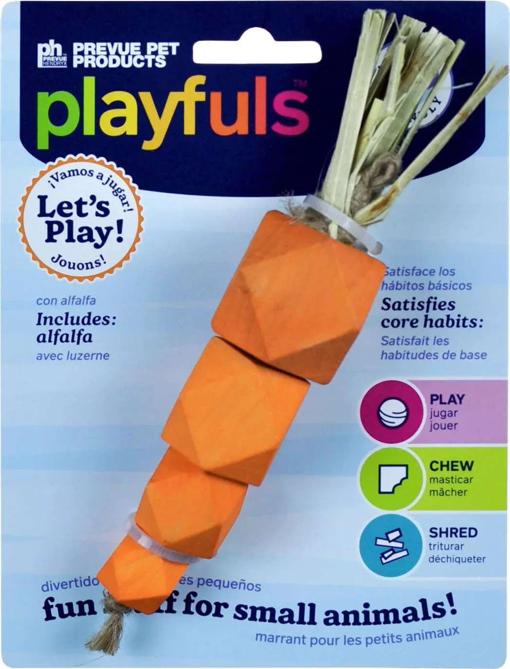Prevue Alfalfa Carrot Crunch Small Animal Chew