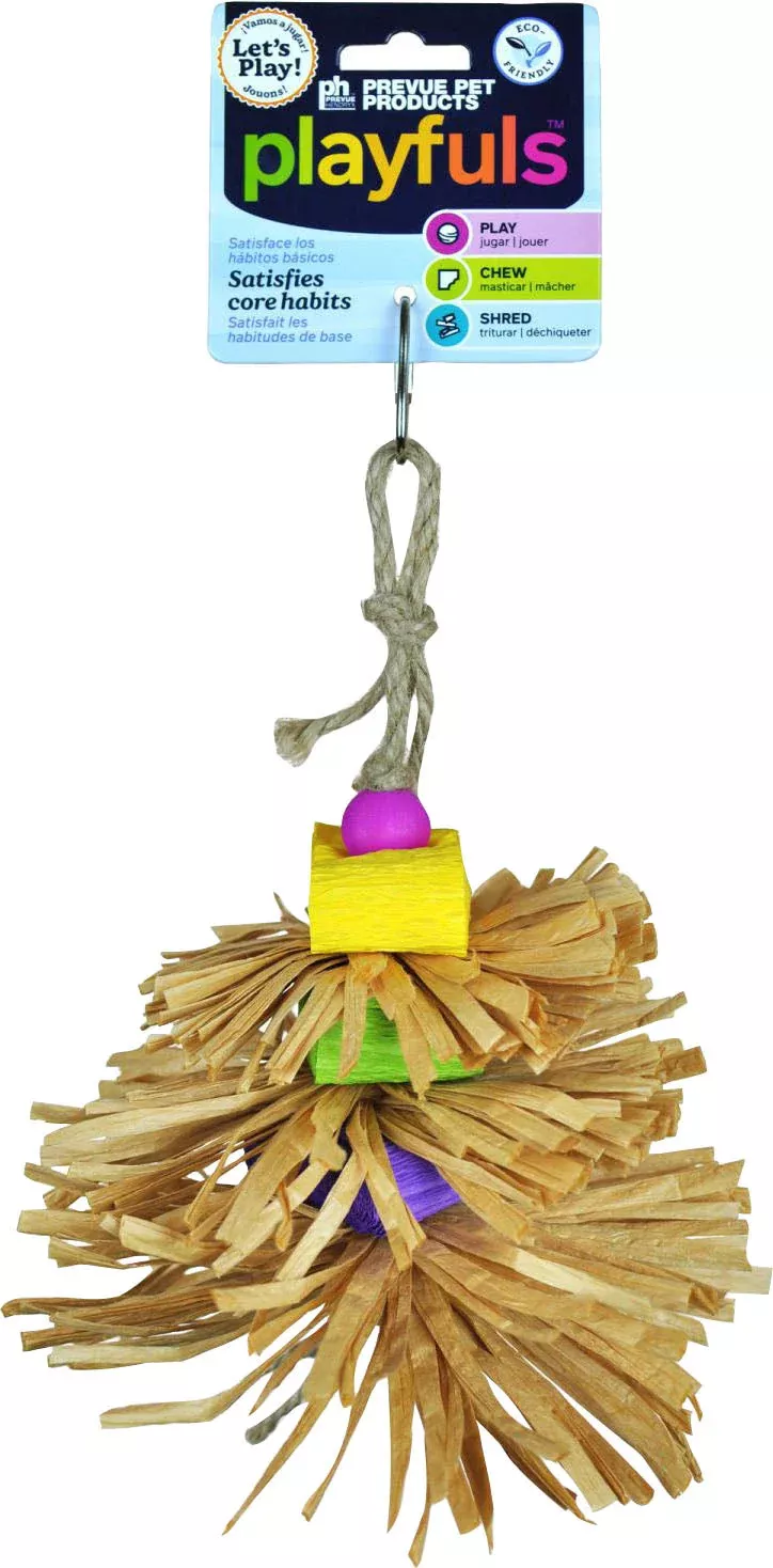 Prevue Raffia Fluff Small Animal Chew