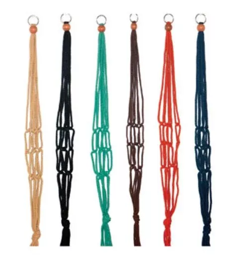 Primitive Planters Macrame Plant Hanger, Assorted