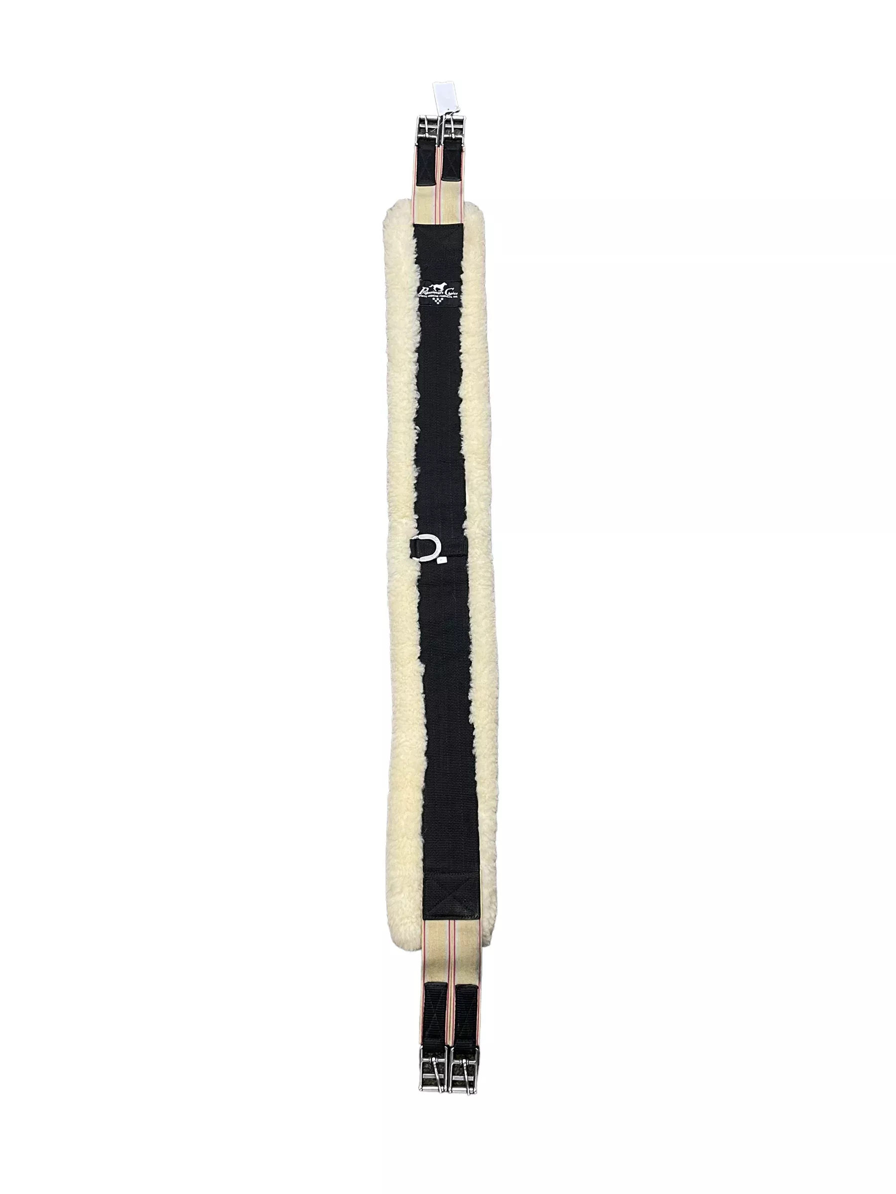 Professional's Choice Girth - White/Black fuzzy -56" - USED