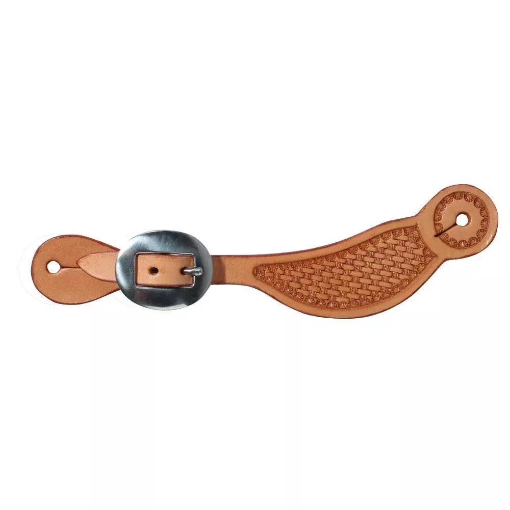 Professional's Choice Youth/Child Basketweave Spur Straps