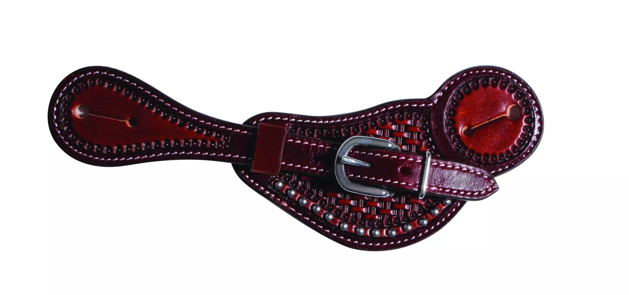 Professionals Choice Dotted Buckaroo Basket Spur Strap