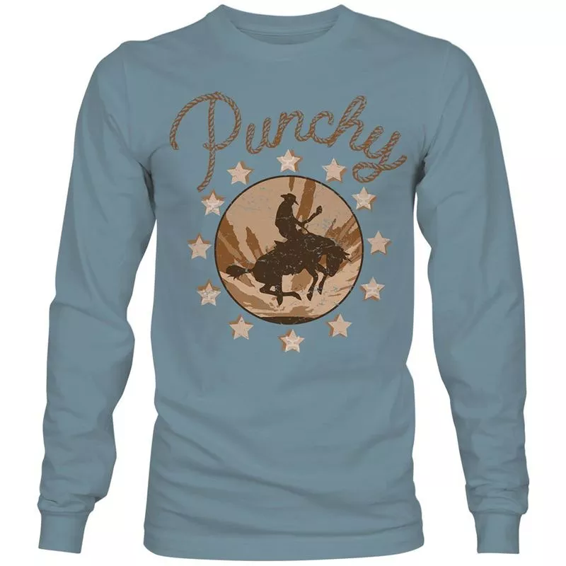 "PUNCHY" LONG SLEEVE TEE