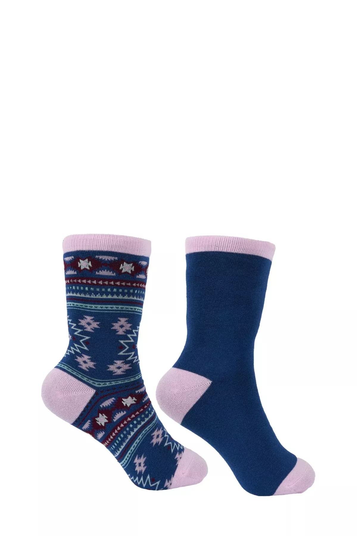 Pure Western Kid's Crew Socks (Twin Pack)