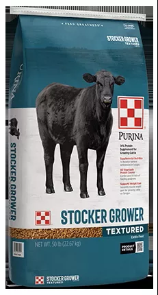 Purina Cattle Stocker Grower Textured, 50 lb