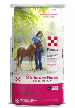 Purina Miniature Horse & Pony Feed, 50 lb