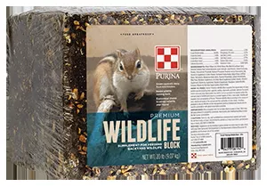 Purina Premium Wildlife Block Feed, 20 lb