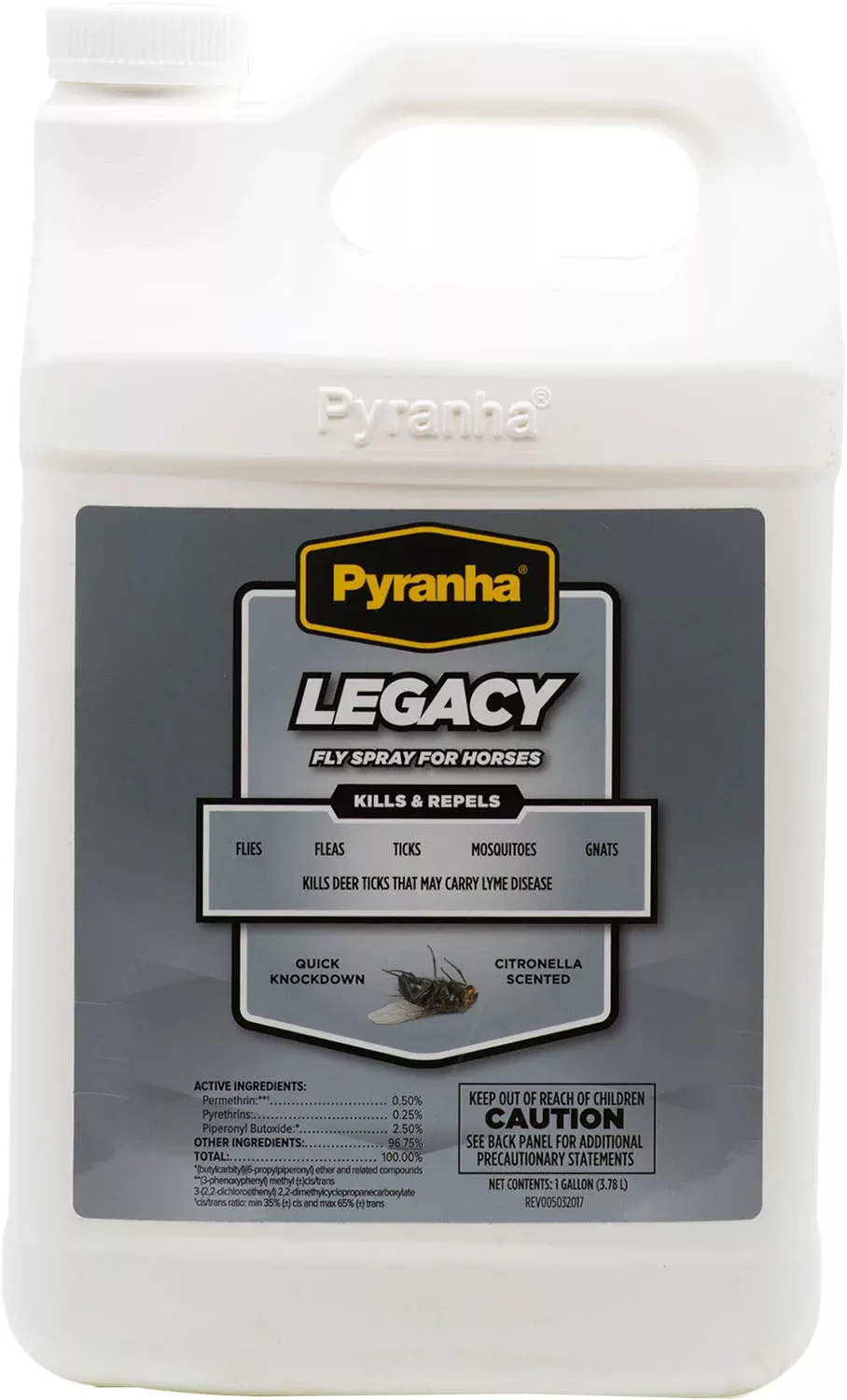 Pyranha Legacy Fly Spray, Ready-to-Use, 1 Gallon