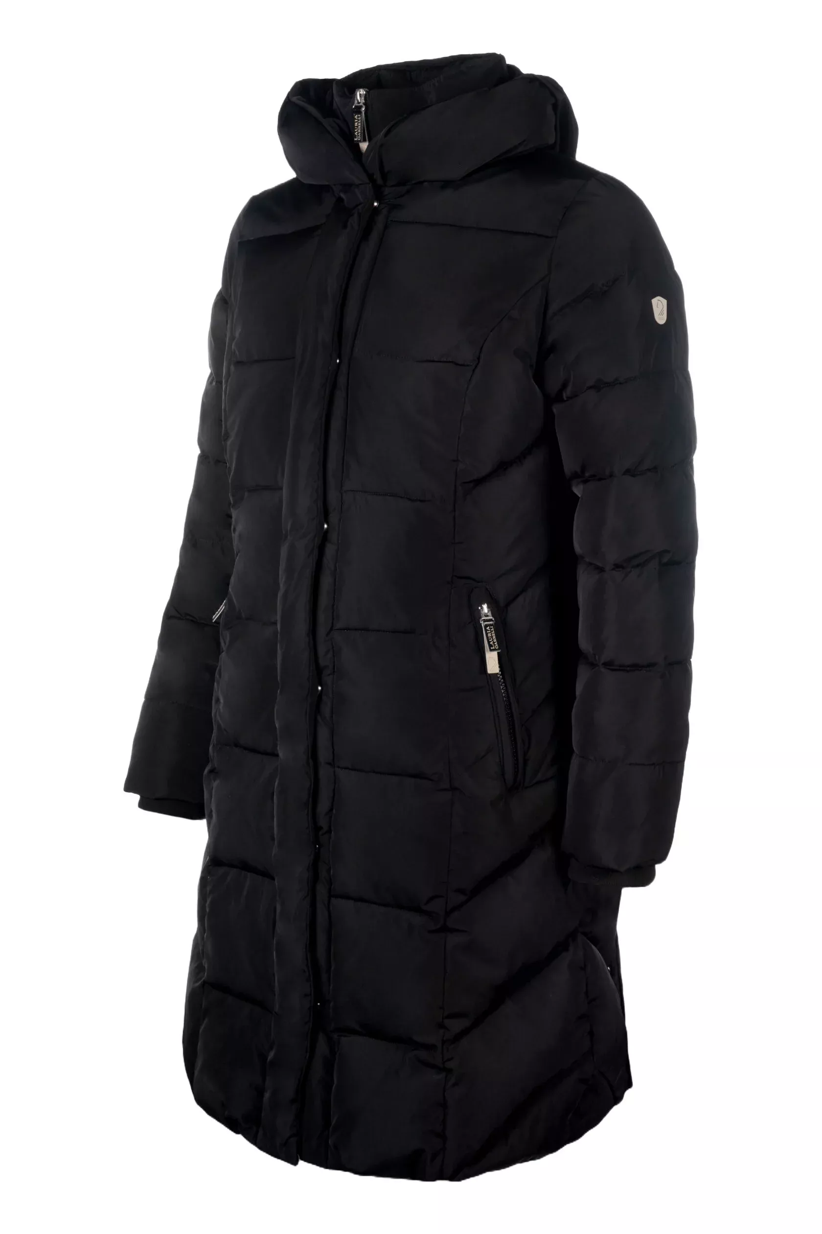 Quilted Coat Livigno - Dark Brown