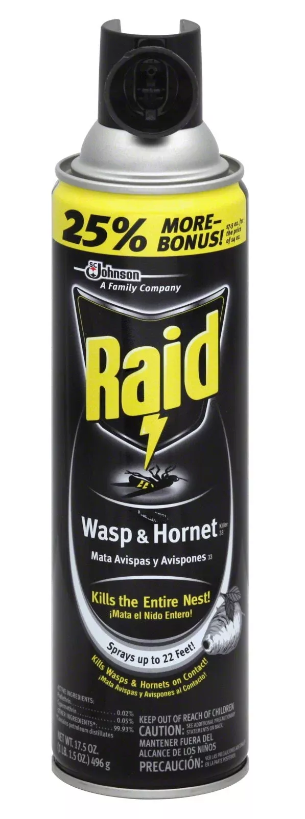 Raid Wasp & Hornet Killer Aerosol Spray