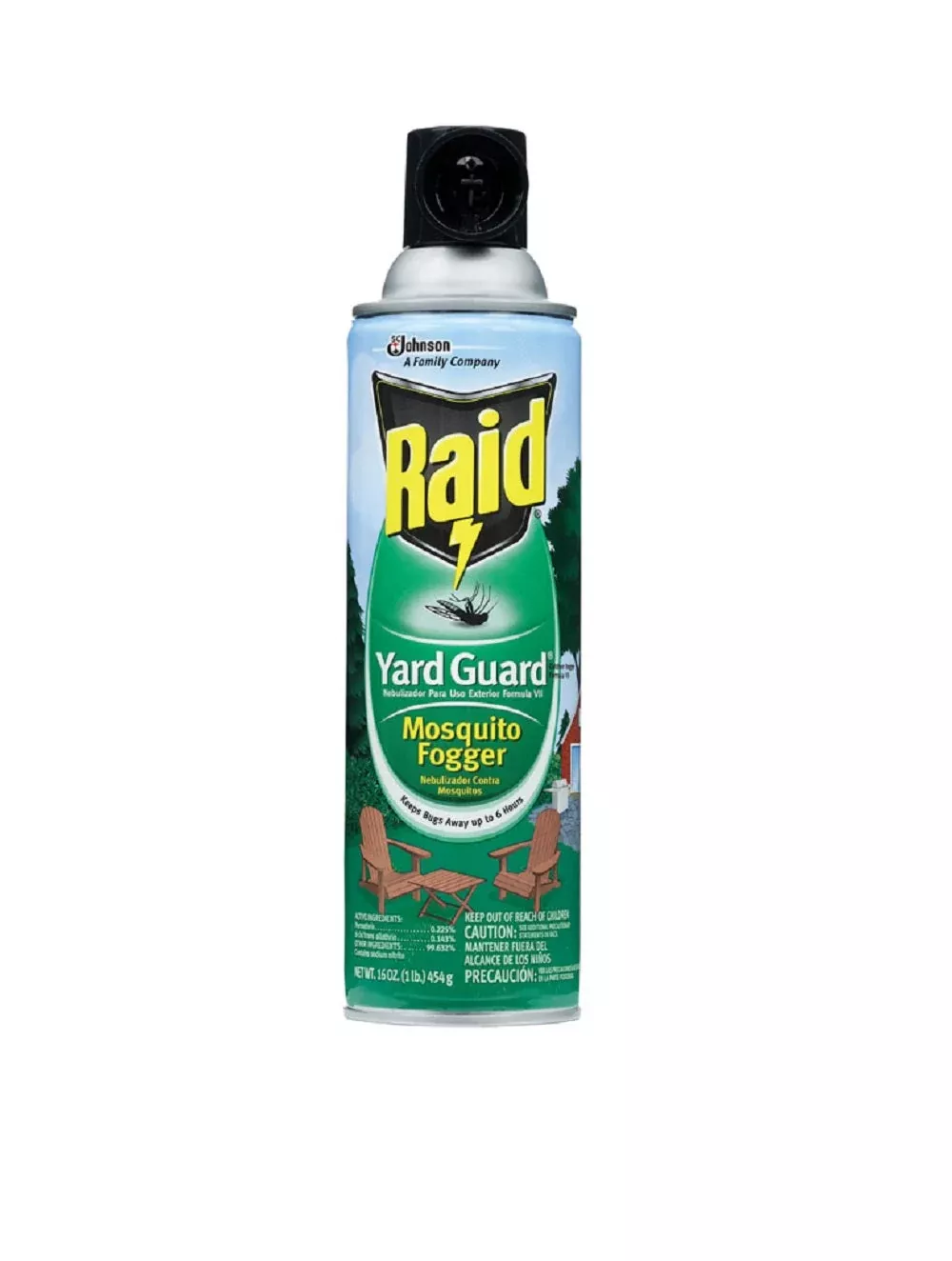 Raid Yard Guard Fogger, 16 oz