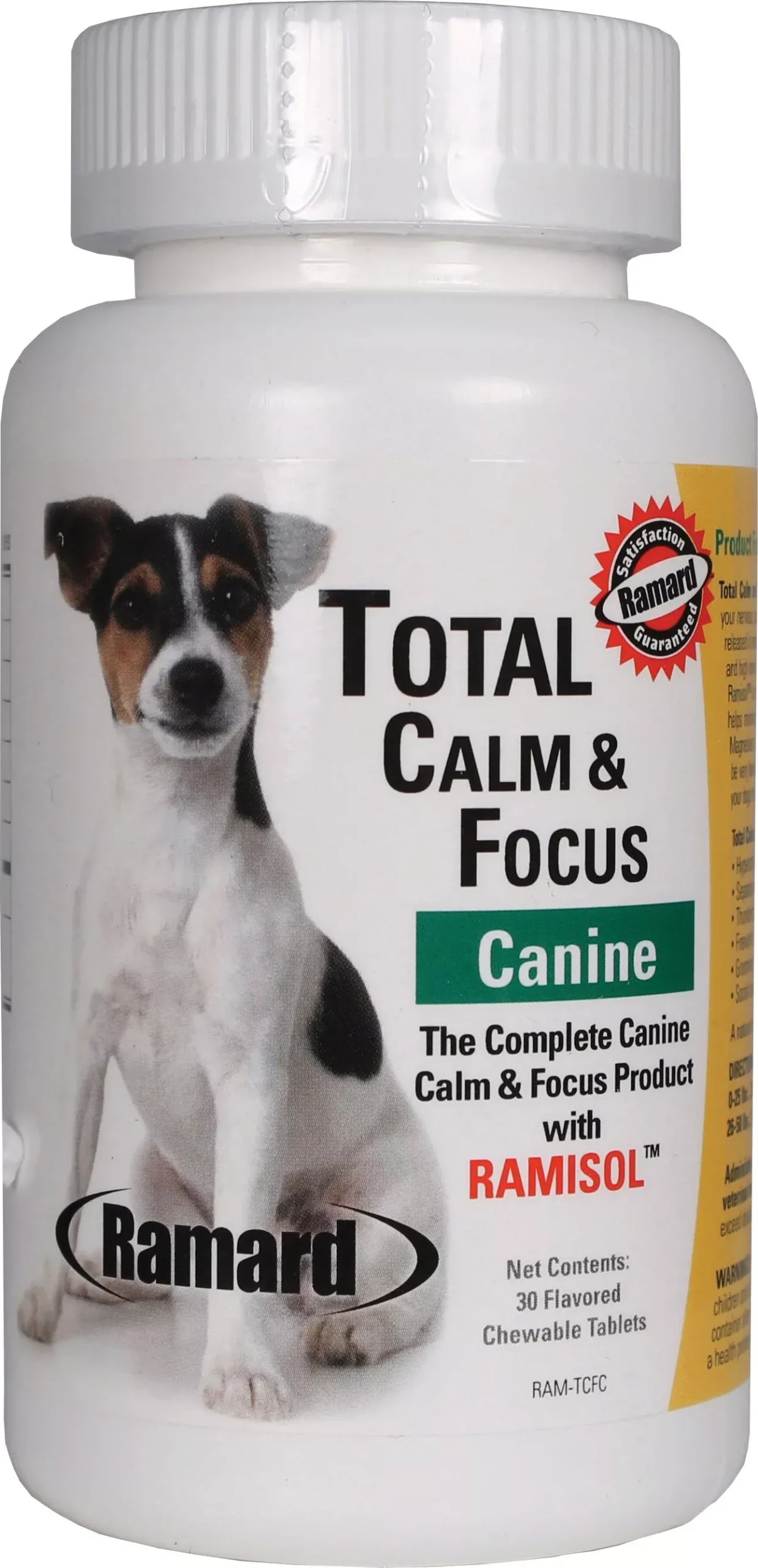 Ramard Total Calm & Focus for Dogs, Salmon, 45 Count