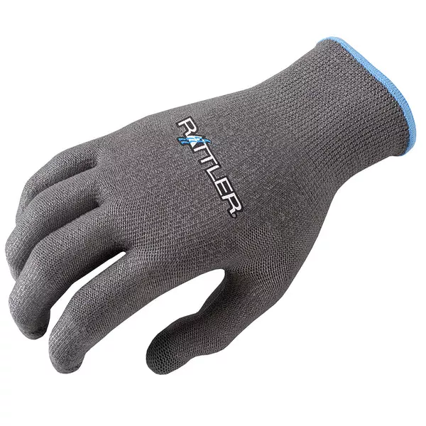 Rattler Rope High Performance Roping Riding Glove Steel Grey