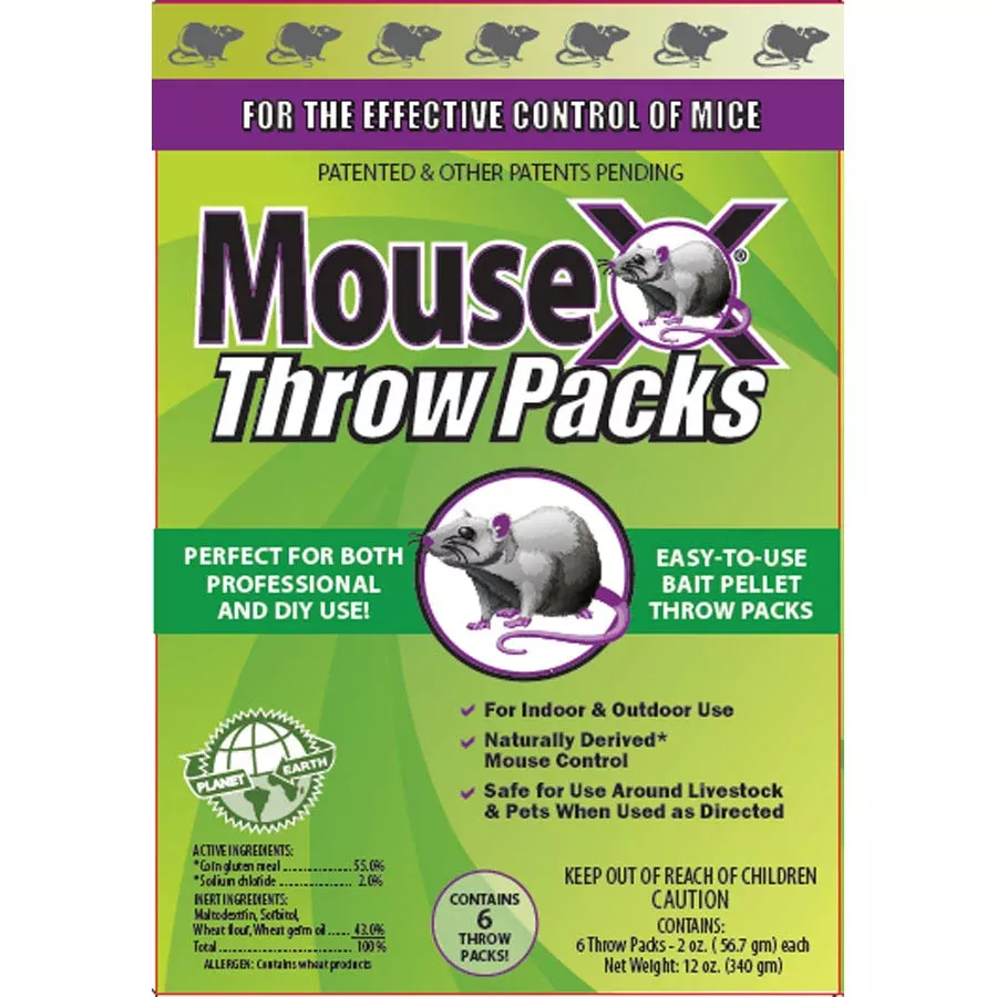 RatX MouseX Throw Packs, 12 oz