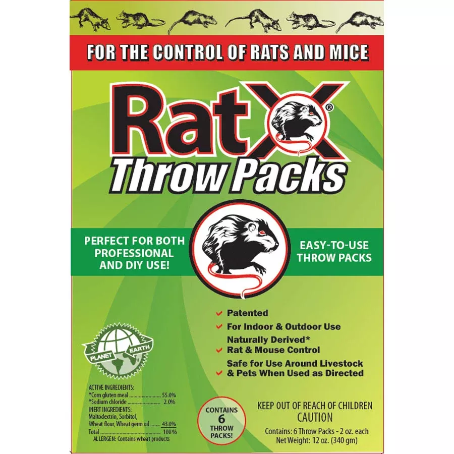 RatX Throw Packs, 12 oz