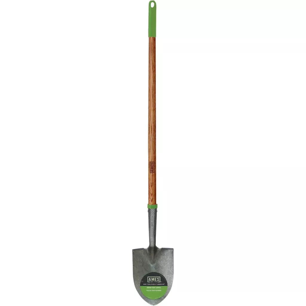 Razor-Back Long Handle Round Point Floral Shovel