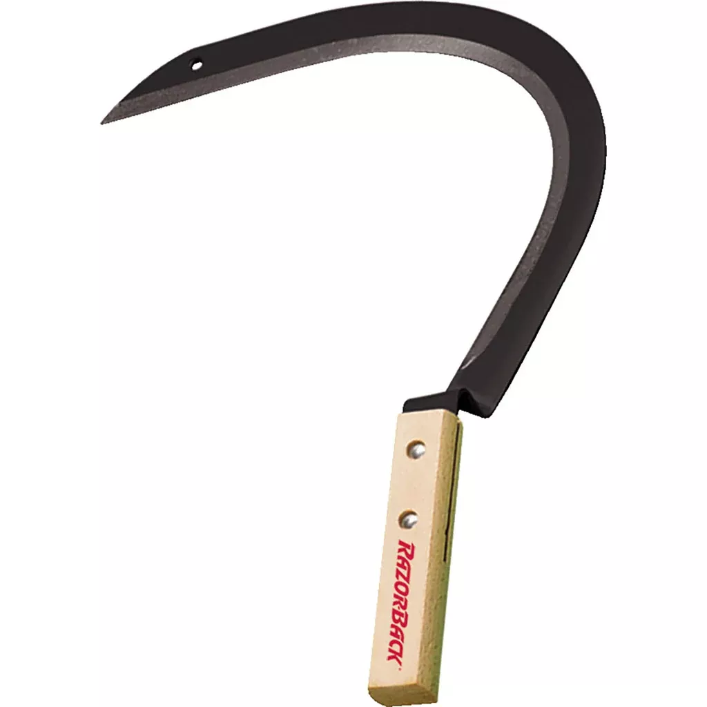 Razor-Back Short-Handled Grass Hook, 16 in