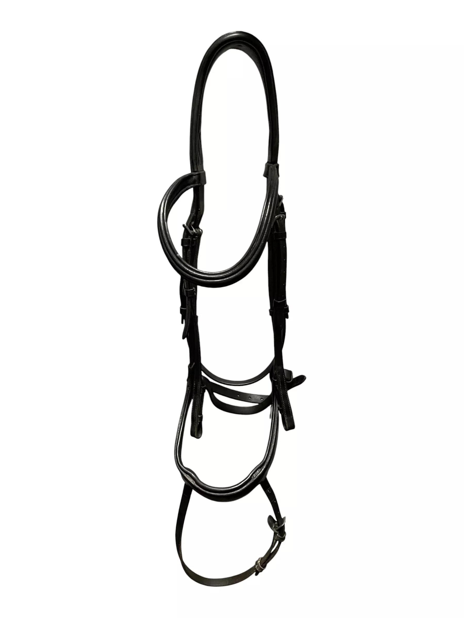 Red Barn Arena Bridle - Black - F/S - USED