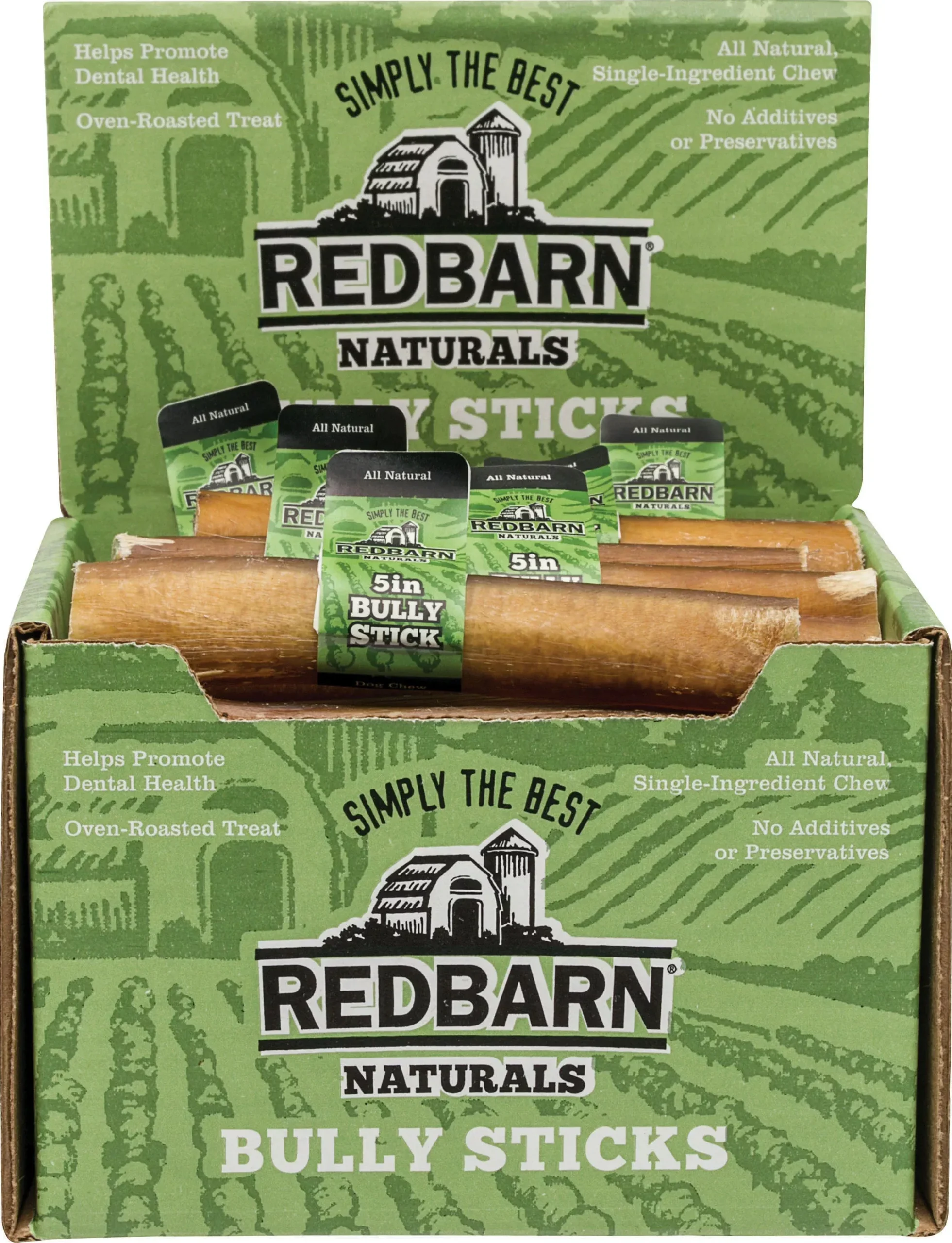 Red Barn Naturals Bully Stick Dog Chew, 5 in