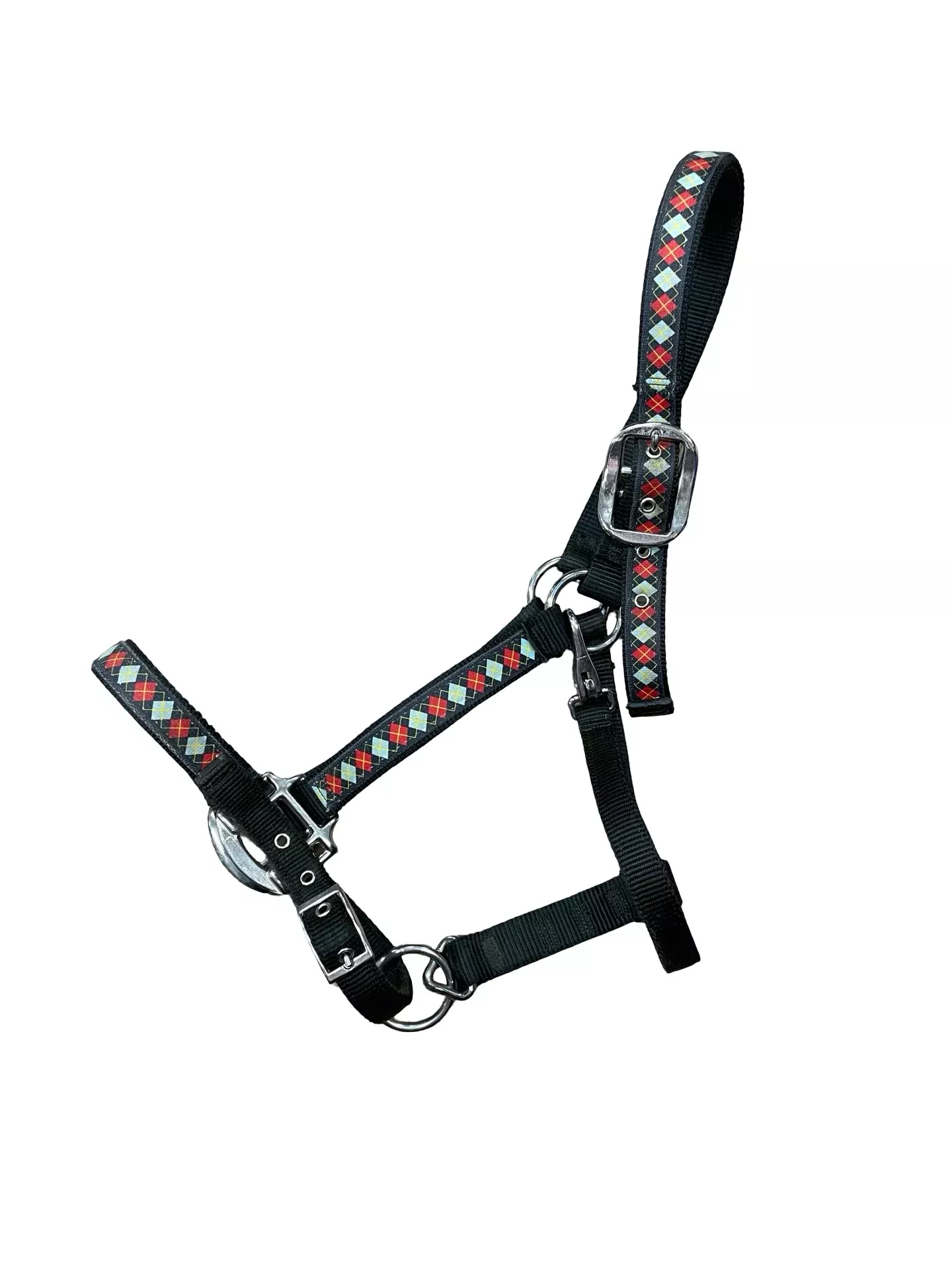 Red Haute Halter - Black/Pattern - Est. F/S - USED