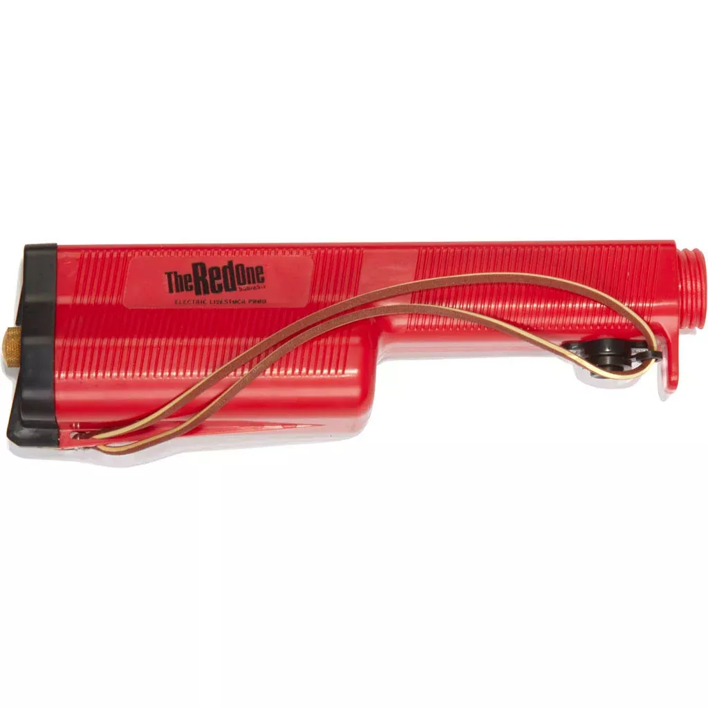 Red One Sabre-Six Electric Livestock Prod Handle Only Red