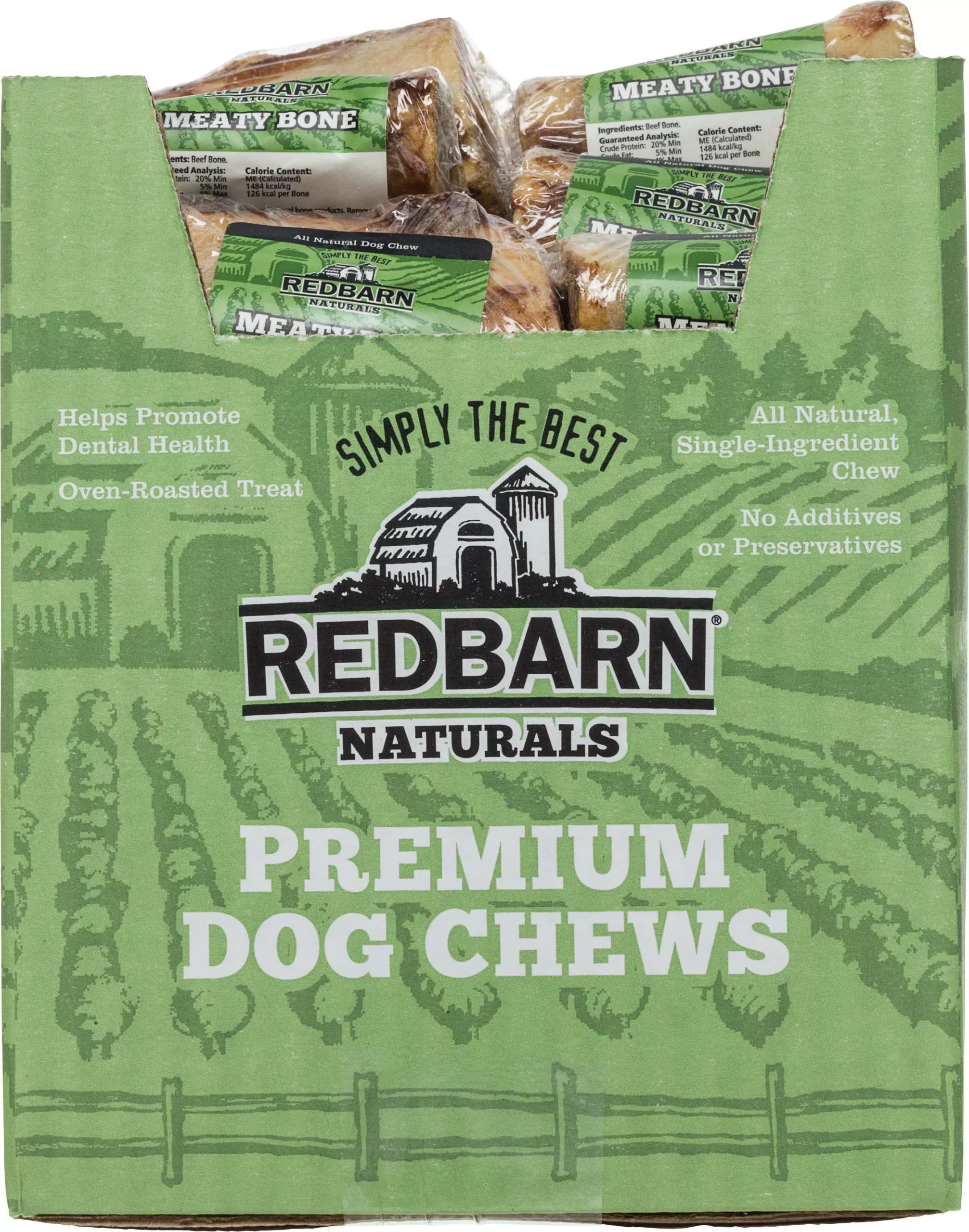 Redbarn Naturals Meaty Bone Dog Chew Small