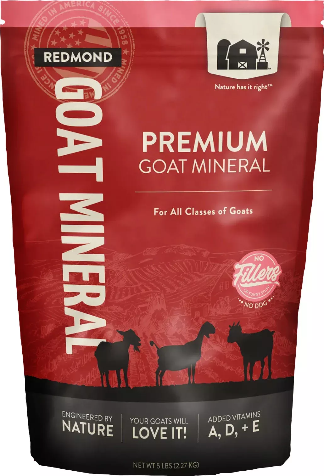 Redmond Red Edge Goat Mineral Mix, 5 lb