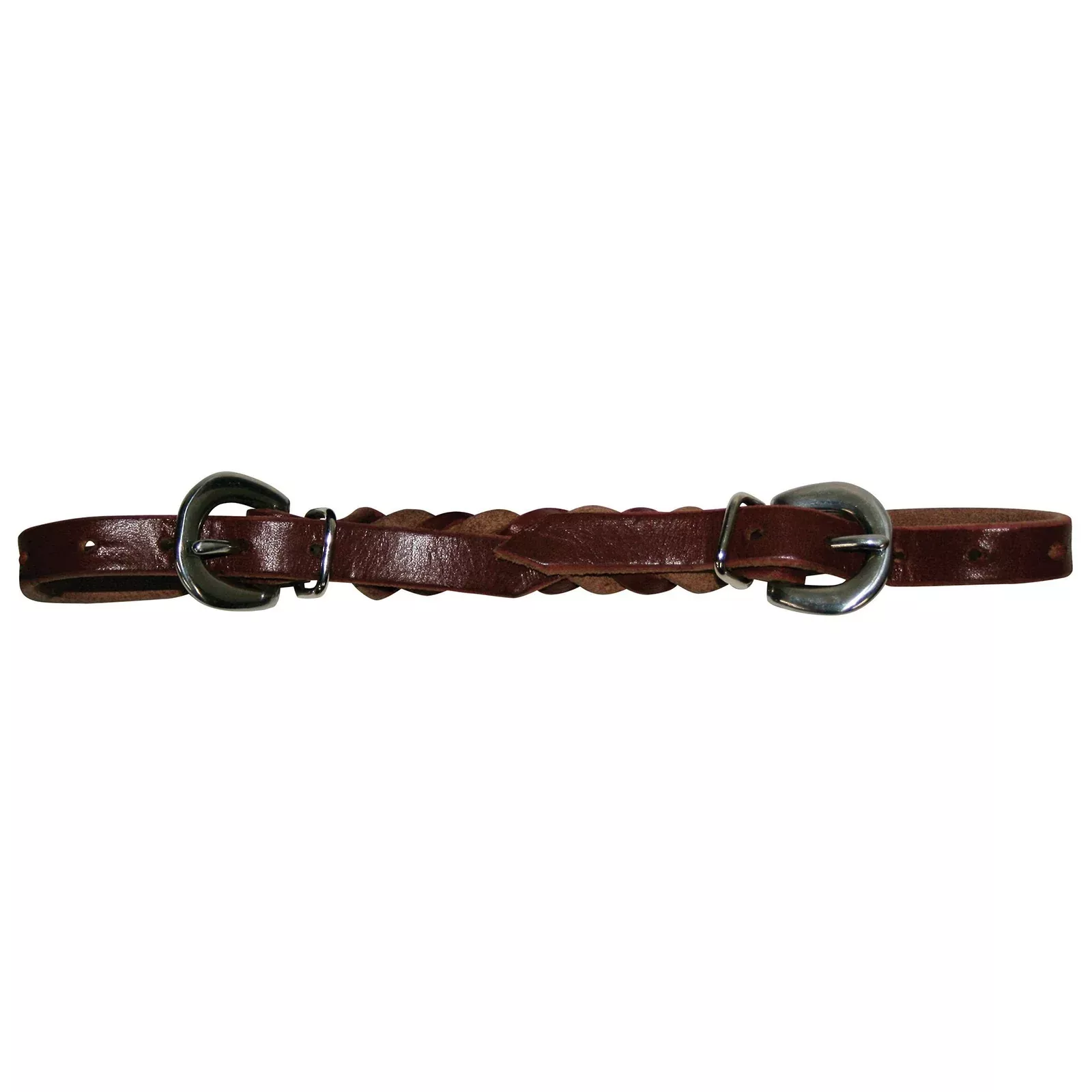 Reinsman Sharon Camarillo Braided Leather Curb Strap