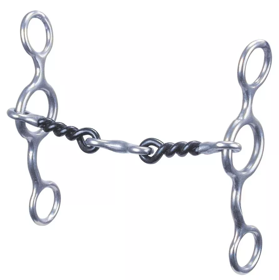 Reinsman Stage B Junior Cow Horse Dog Bone Snaffle