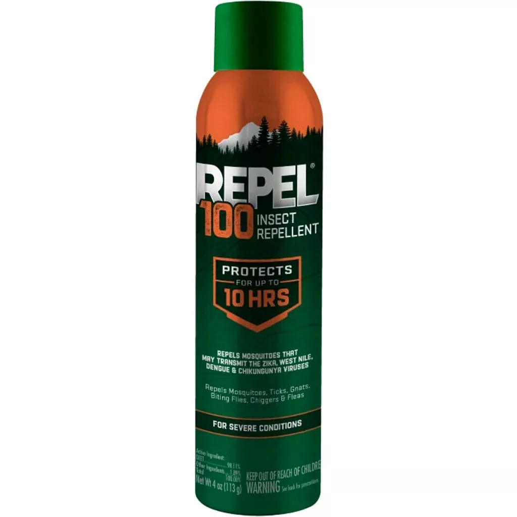 Repel 100 Insect Repellent Aerosol 4 OZ
