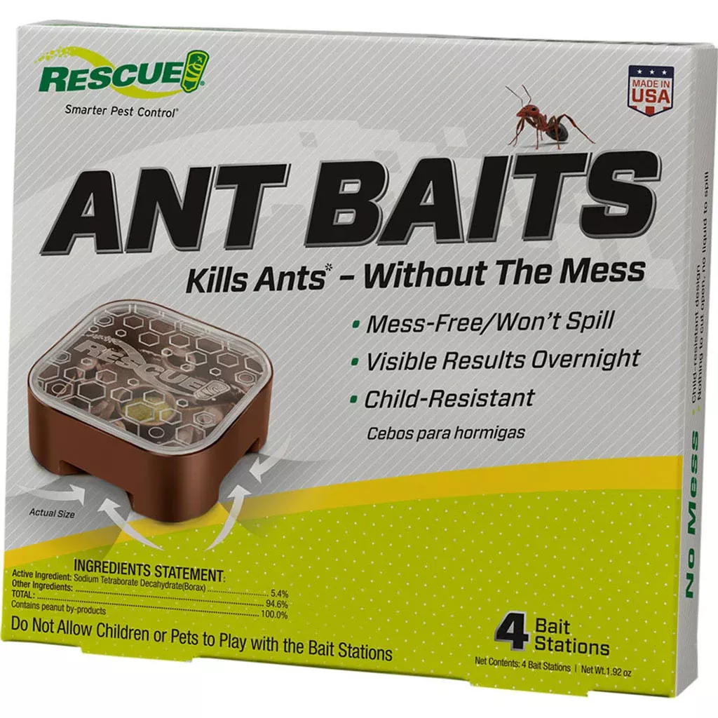 Rescue Ant Baits, 4 Pack
