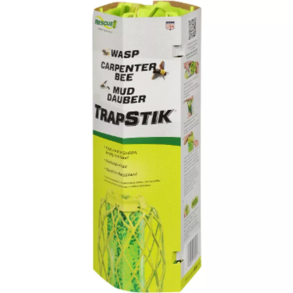 Rescue Wasp, Carpenter Bee & Mud Dauber TrapStick, 1 Pack